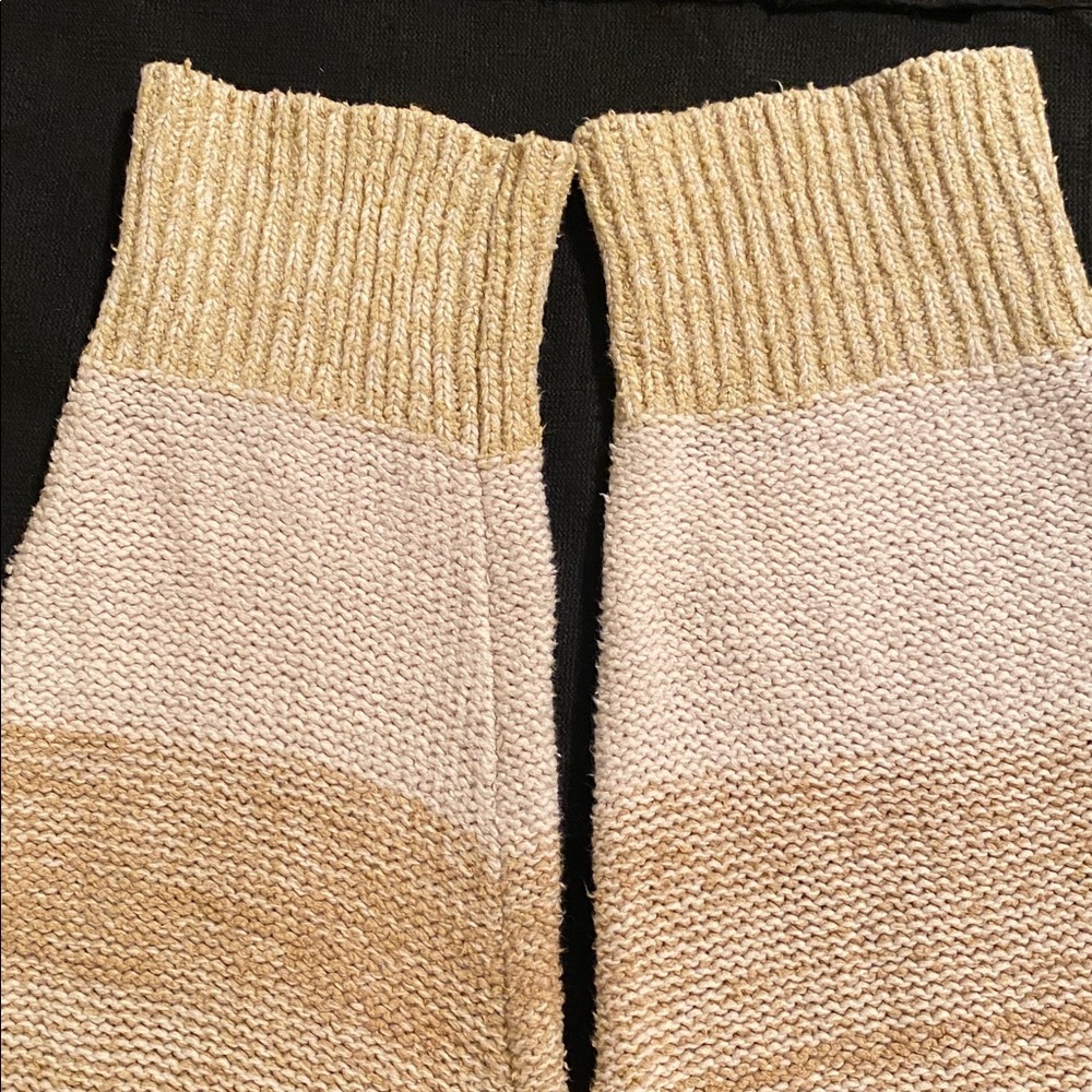 Free People Southport Beach Cardigan Oversized in Grain Combo stripes Size Small - Picture 11 of 16